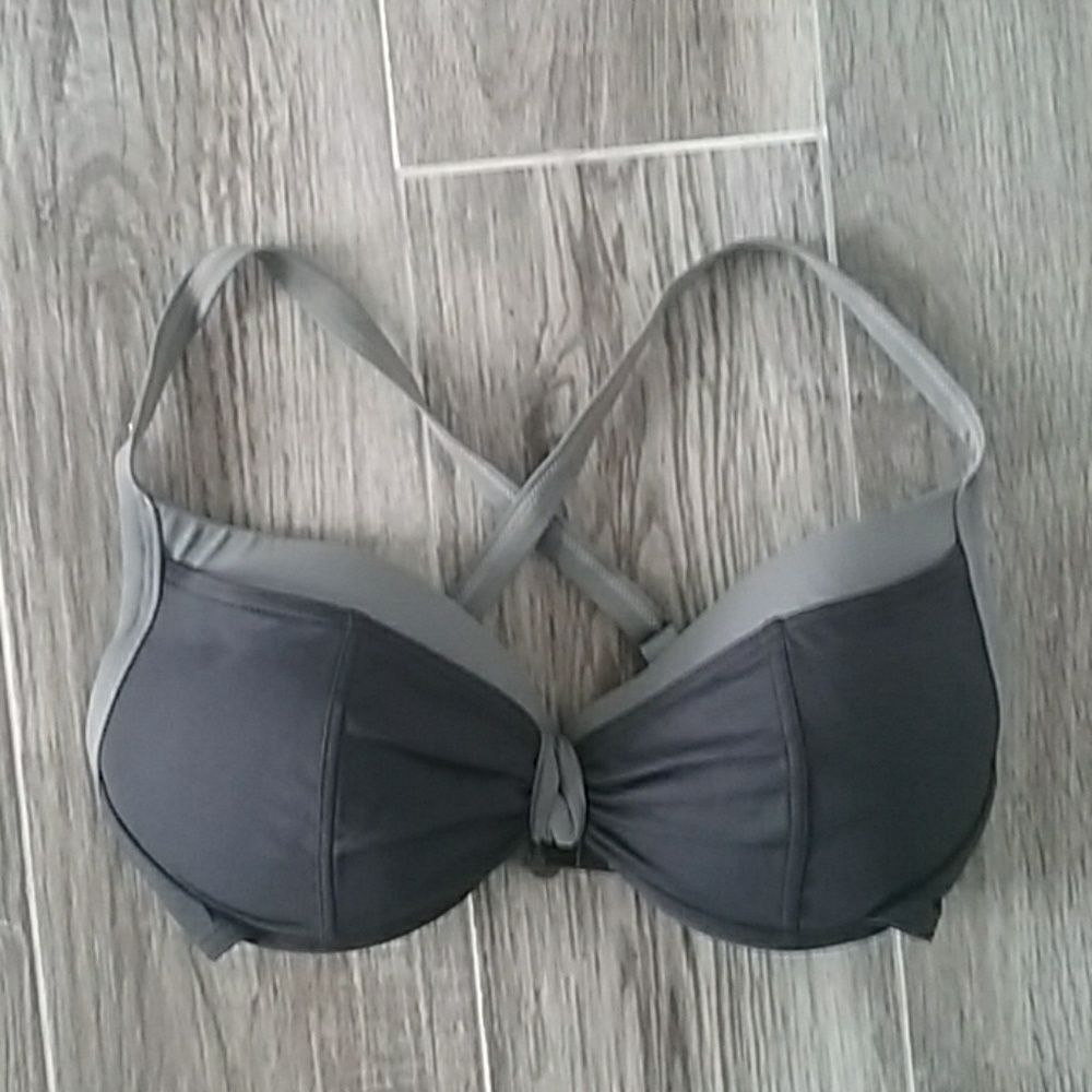 Like Black Swim Top
